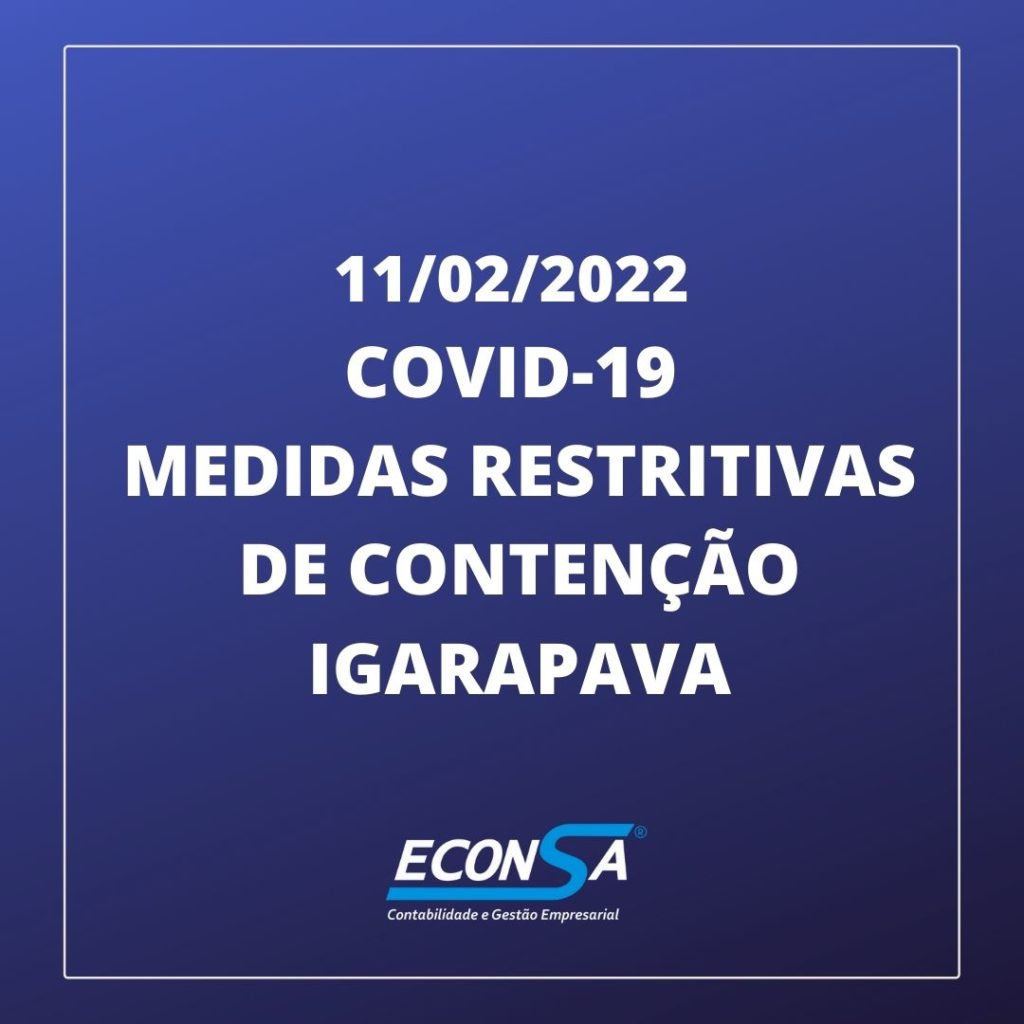 Covid 11 02 2022 - Contabilidade em São Paulo | ECONSA Contabilidade e Gestão Empresarial